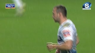 Gareth Davies 3rd Penalty in off the post  Ospreys v Cardiff Blues 21st March 2014 [upl. by Keverian291]