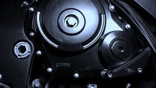 Restore and install Suzuki GSXR600 Clutch Cover add a Slider [upl. by Llevel421]