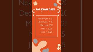 Upcoming SAT amp ACT Exam Dates 20242025  Registration Deadlines amp Tips [upl. by Loria]