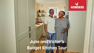 Howdens Budget Kitchen Makeover with June and Victor [upl. by Koziarz]