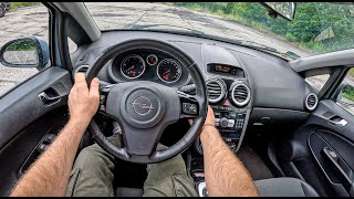 2010 Opel Corsa D 13 CDTI ECOTEC 90HP 0100 POV Test Drive 1769 Joe Black [upl. by Melita]