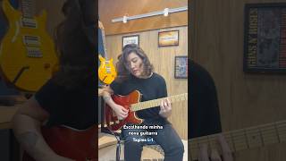 Escolho qual BarramusicTVbarramusic lojabarramusic guitar guitarra guitarcover guitargirl [upl. by Waechter]