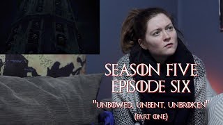 Hogwarts Reacts Game of Thrones S05E06  quotUnbowed Unbent Unbrokenquot part one [upl. by Etnom]