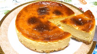 ベイクドチーズケーキ 簡単＆濃厚レシピ Baked Cheesecake Recipe【パンダワンタン】 [upl. by Shields778]