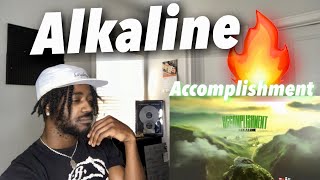 Alkaline  Accomplishment Official Visualizer  REACTION🔥 [upl. by Tayyebeb]