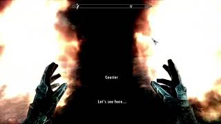 Skyrim Courier spawns in at the absolute worst time [upl. by Allred]