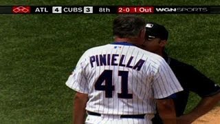 ATLCHC Piniella ejected first time as Cubs manager [upl. by Ailil]