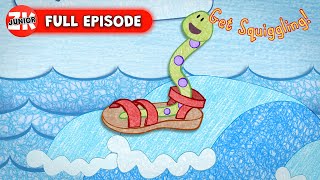 Letter S 🖍️  Get Squiggling Letters  Full Episode [upl. by Ranite]