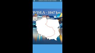 🇵🇱 NAJDŁUŻSZA RZEKA W POLSCE 🇵🇱 Karolek i Polska cz9 shorts [upl. by Swehttam]