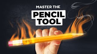 Adobe Illustrator Pencil Tool Tutorial [upl. by Joiner64]