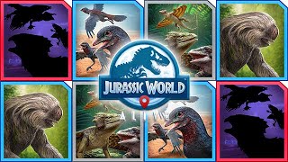 NEW FLOCKS ALL UPDATE 29 CREATURES  RELEASE NOTES JURASSIC WORLD ALIVE [upl. by Eedrahs]