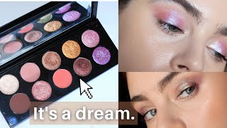 Pat McGrath Huetopian Dream Palette Dreamy Collab with kackie [upl. by Kaylil350]