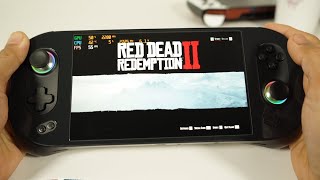 Red Dead Redemption 2  Ayaneo2 lowHigh Settings Testing [upl. by Ardnuhsal]