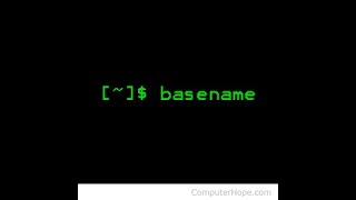 basename command in UNIX or Linuxubuntu [upl. by Lletniuq]