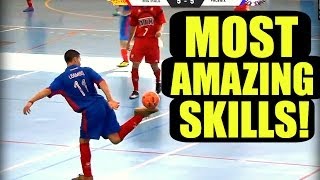 The BEST Street FootballFutsalFreestyle Skills EVER ★ HD [upl. by Eninotna]