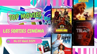 Les Sorties au Cinéma du 07 Août 2024 [upl. by Onilegna]