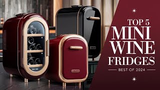 Top 5 Best Mini Wine Fridges Review In 2024 [upl. by Adoc]