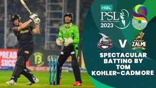 Spectacular Batting By Tom KohlerCadmore  Lahore vs Peshawar  Match 15  HBL PSL 8  MI2T [upl. by Krasnoff]