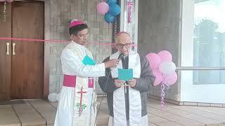 Priest Home was blessed by Most Rev Thomas Menamparampil the Bishop Emeritus of Guwahati at Nyorch [upl. by Euhc]