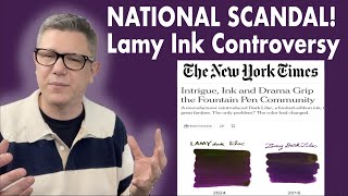 Lamy Dark Lilac Ink Controversy My Take [upl. by Ytsirc]