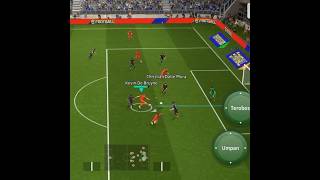 Kevin De Bruyne Best Goal 🥶⚡ efootball2025 efootball2025mobile efootball shorts streamer [upl. by Makell]