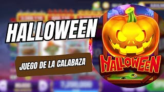 Juego de la calabaza 🎃 slot de Halloween 🎃 en domino vamos juega y gana dinero 🫰 [upl. by Riggs]