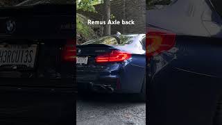 BMW M550i REMUS EXHAUST [upl. by Feigin]