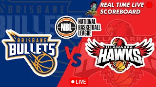 🔴NBL LIVE BRISBANE BULLETS VS ILLAWARRA HAWKS NATIONAL BASKETBALL LEAGUE 01142024 [upl. by Kendell]