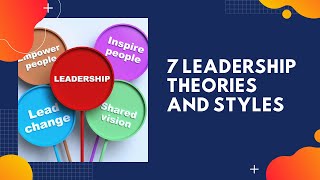 7 Leadership Theories and StylesLeadership TheoriesEasy Guidelines [upl. by Soloman]