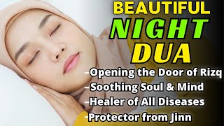 Cant Fall Asleep Sleeping Problems  Listen to This Dua FOR Stress Relief and Healing Relaxation [upl. by Melville]