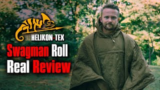 Real Review  HelikonTex Swagman Roll Blanket  Sleeping Bag  Poncho  UnderQuilt [upl. by Hsirrap]