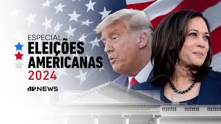 ELEIÇÕES AMERICANAS 2024 TRUMP X KAMALA  APURAÇÃO 051124 [upl. by Jarvis]