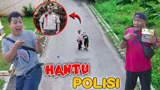 TEREKAM JELAS DRONE MENANGKAP HANTU POLISI KELILING KAMPUNG [upl. by Martita]