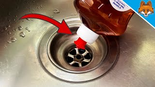 ASTUCE SECRÈTE de plombier Déboucher une canalisation bouchée en QUELQUES SECONDES 🤯💥 [upl. by Nataline]