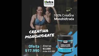 Disfruta de Creatine Monohydrate  300g a un precio especial [upl. by Ynattyrb]