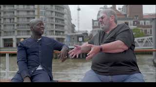 Ben Aaronovitch discusses Rivers Of London with actor Kobna HoldbrookSmith  SciFiNow [upl. by Yasdnyl]