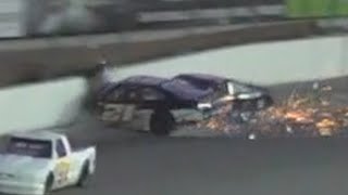 TERRIFYING CRASH at Irwindale Speedway June 2021 [upl. by Atirehc15]