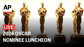 Oscar Nominee Luncheon LIVE Stars gather to honor Academy Award contenders [upl. by Rexanne]