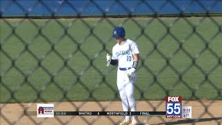 Big second inning leads Homestead past Northrop [upl. by Henleigh]