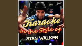 Black Box In the Style of Stan Walker Karaoke Version [upl. by Tempa907]