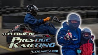 Epic Go Karting At Prestige Karting Colne Lancashire [upl. by Anh759]