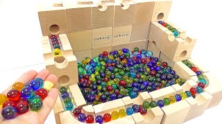 Marble run race ASMR ☆ Summary video of over 10 types of Cuboro marble Compilation video [upl. by Adao]