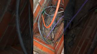 Its never good when you jet a drain and you hear it in a cable duct [upl. by Elpmid]