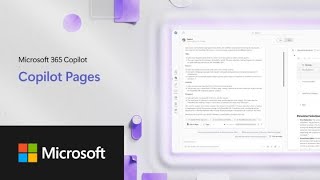 Microsoft 365 Copilot  Copilot Pages [upl. by Nema250]