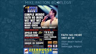 19970719 Faith No More  Axion Beach Festival Strand Zeebrugge Belgium [upl. by Geibel]