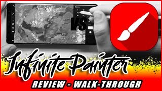 Infinite Painter Review My search for the best android drawing app [upl. by Rosol853]