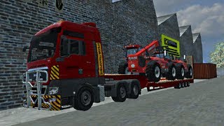 Convoi Exceptionnel Farming Simulator 2013 [upl. by Trabue]