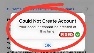 How to Fix Could not Create Apple IDCannot Create Apple ID at this time  iPhone iPad MacBook 2024 [upl. by Schwarz797]