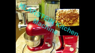 KLARSTEIN Kitchen MachineWe make a whipped cream cake without baking [upl. by Niotna619]