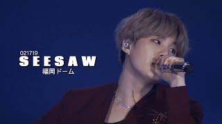 4K BTS 방탄소년단 SUGA  Seesaw LIVE Performance Fukuoka Dome [upl. by Ettelliw]